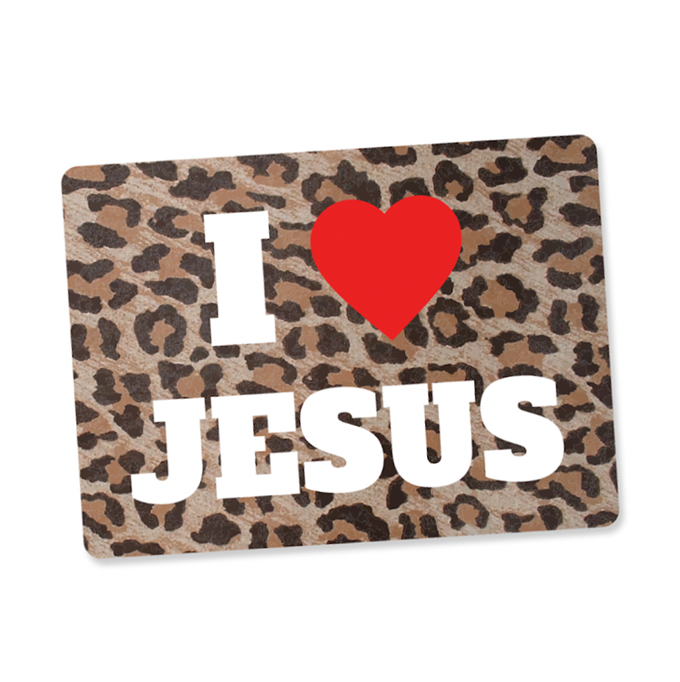 I ❤️ JESUS | STICKER
