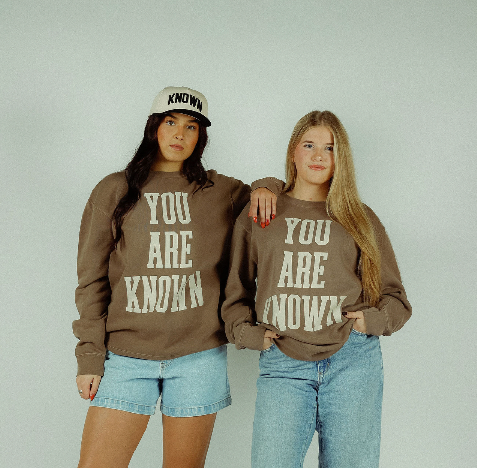 YOU ARE KNOWN | CREWNECK