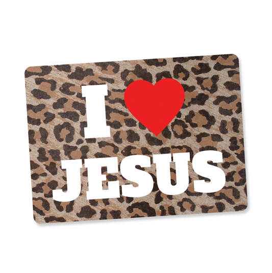 I ❤️ JESUS | STICKER